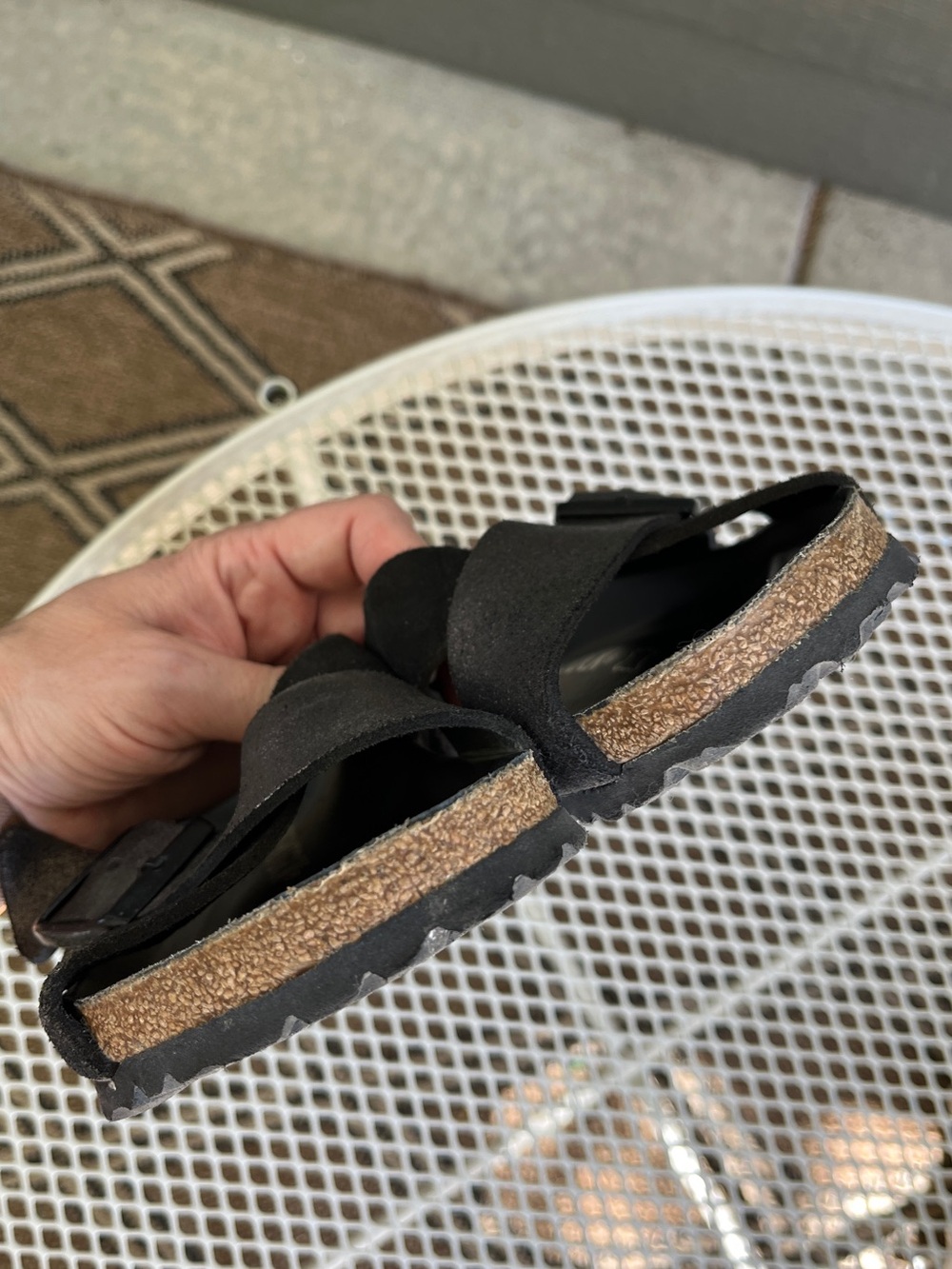 Birkenstock Siena Black Mixed Leather Sandals size EU 38 - Picture 7 of 11